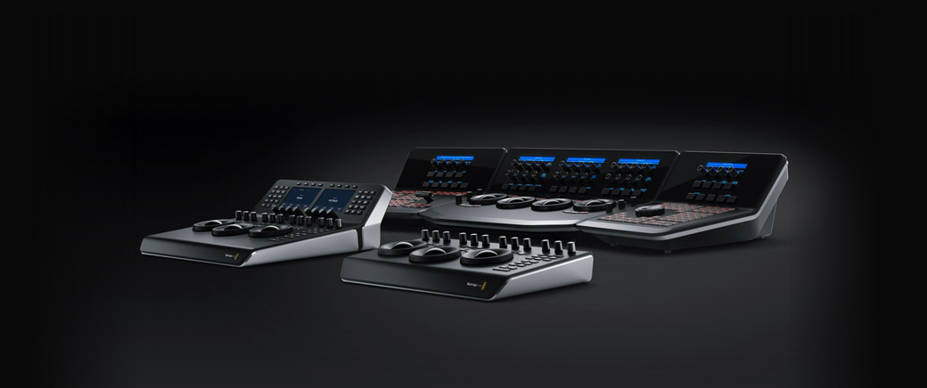 DaVinci Resolve Color Control Panels